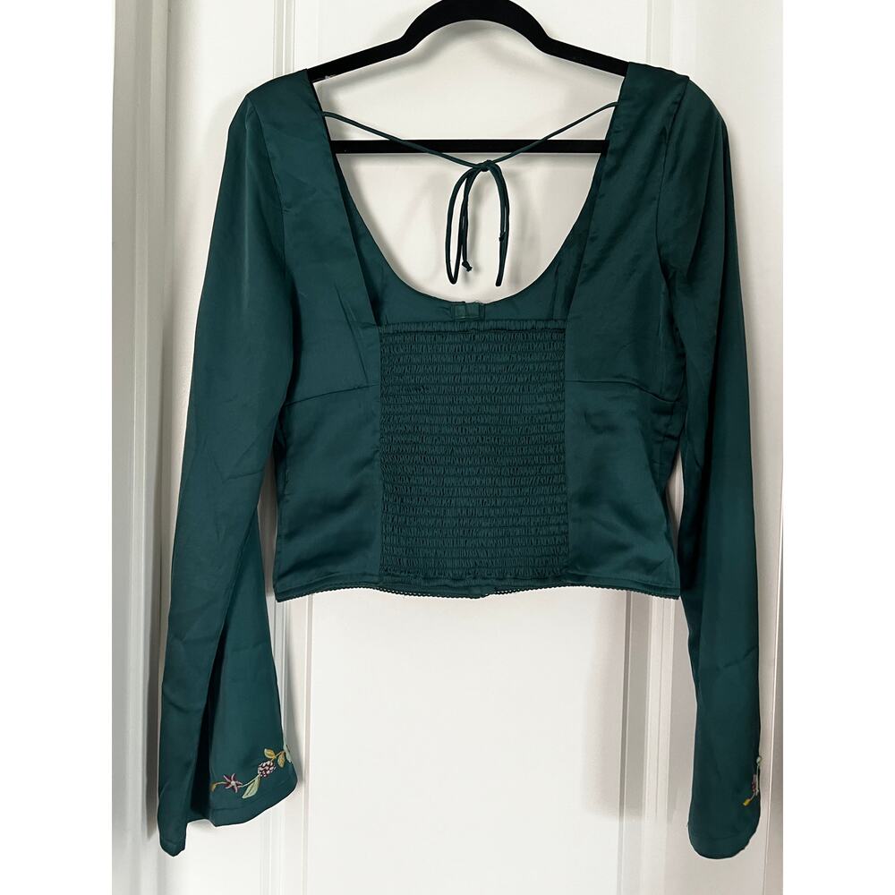 NWT Free People Autumn Bloom Top | Size M - Picture 6 of 10